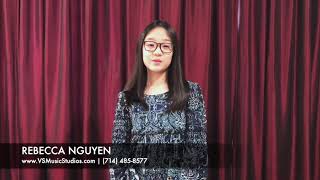 Vsms Fall 2020 Recital Rebecca Nguyen, Vocal