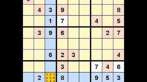How to Solve New York Times Sudoku Hard June 4, 2020