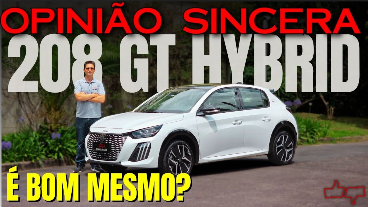 Peugeot 208 GT Hybrid 2026: É bom mesmo? Preço, CONSUMO, problemas. Vale a Pena? Explicando tudo