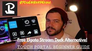 Beginner Guide - Touch Portal free elgato stream deck alternative OBS setup and customization screenshot 1