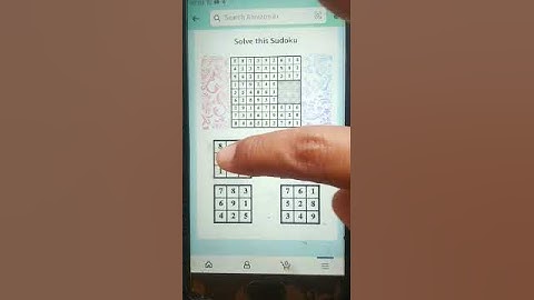 Amazon Quiz/Funzone Sudoku/Answer and win Rs 30000/-