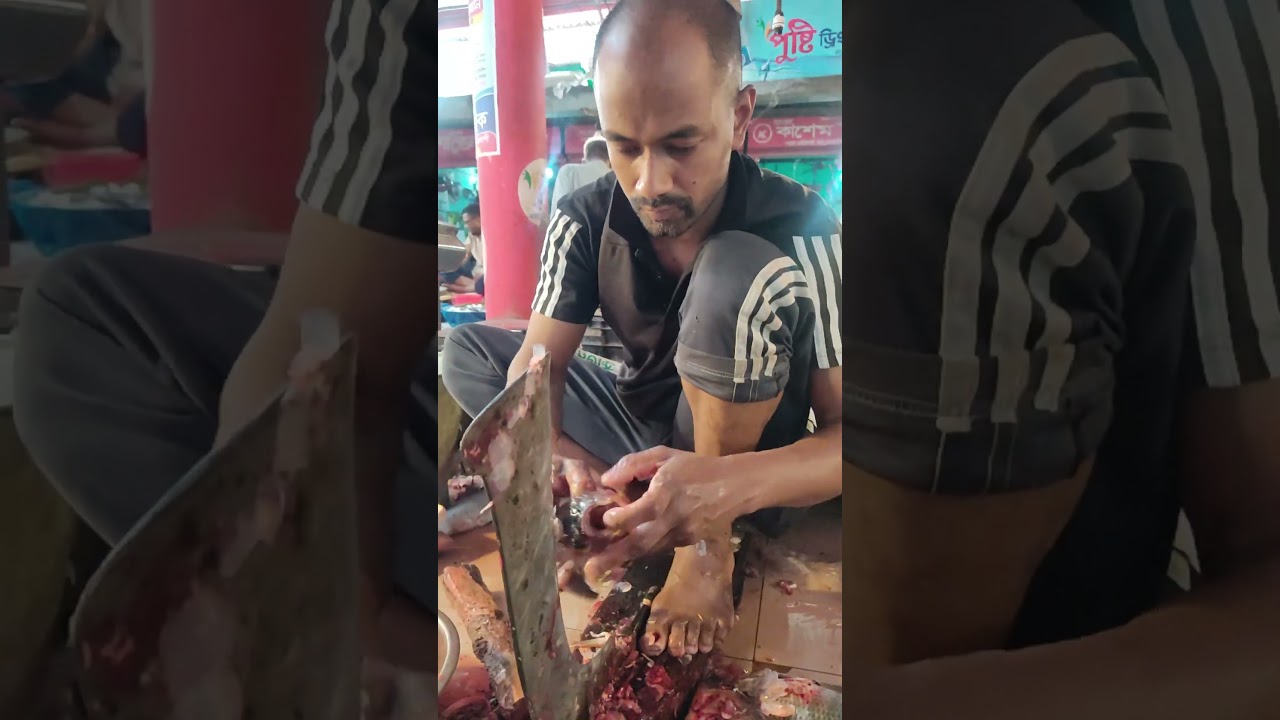 Incredible Tilapia Fish Cutting Skills 