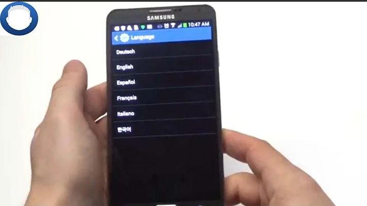How To Change the Language on Samsung Galaxy Note 3 - Fliptroniks.com