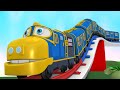 Chugging The Cartoon Train & Thomas Helping Police Officials to Catch a Thief -  Police Cartoon