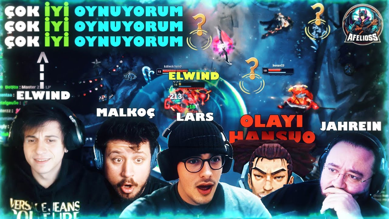 ELWIND YENİ CHARIYLA 1V9 ATIYOR - HANSUO OLAYI | LOL YAYIN ANLARI 160