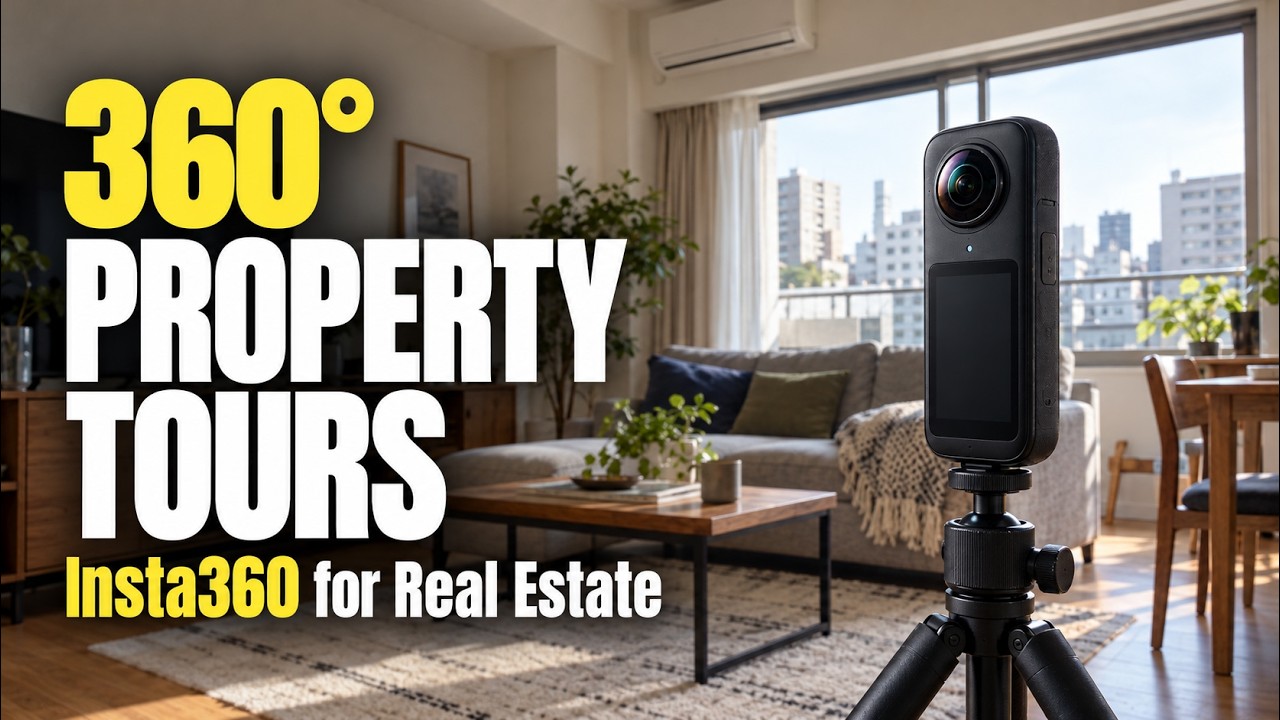 Insta360 for Real Estate: Camera Setup & 360° Property Tours - YouTube