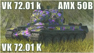 AMX 50b & VK 72.01 K ● WoT Blitz screenshot 2