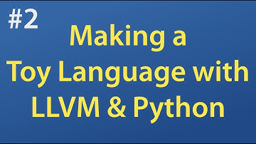 Creating a toy language with the Python, LLVM and the IPython web notebook, part 2