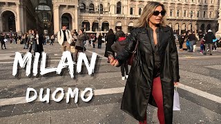 Walk with me italy/4k Milan walking tour-Travel guide #milano #milantravelguide