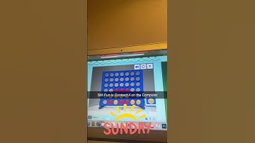 Still Fun is Connect 4 on the Computer