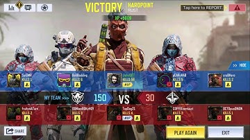 Call of Duty Mobile | Hardpoint🛡️ | Rust | Sniping with Locus Sniper Rifle | 2 Nukes in a Row ❤️