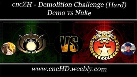 [C&C Zero Hour Challenge] - Demo vs Nuke (5) - [Hard]
