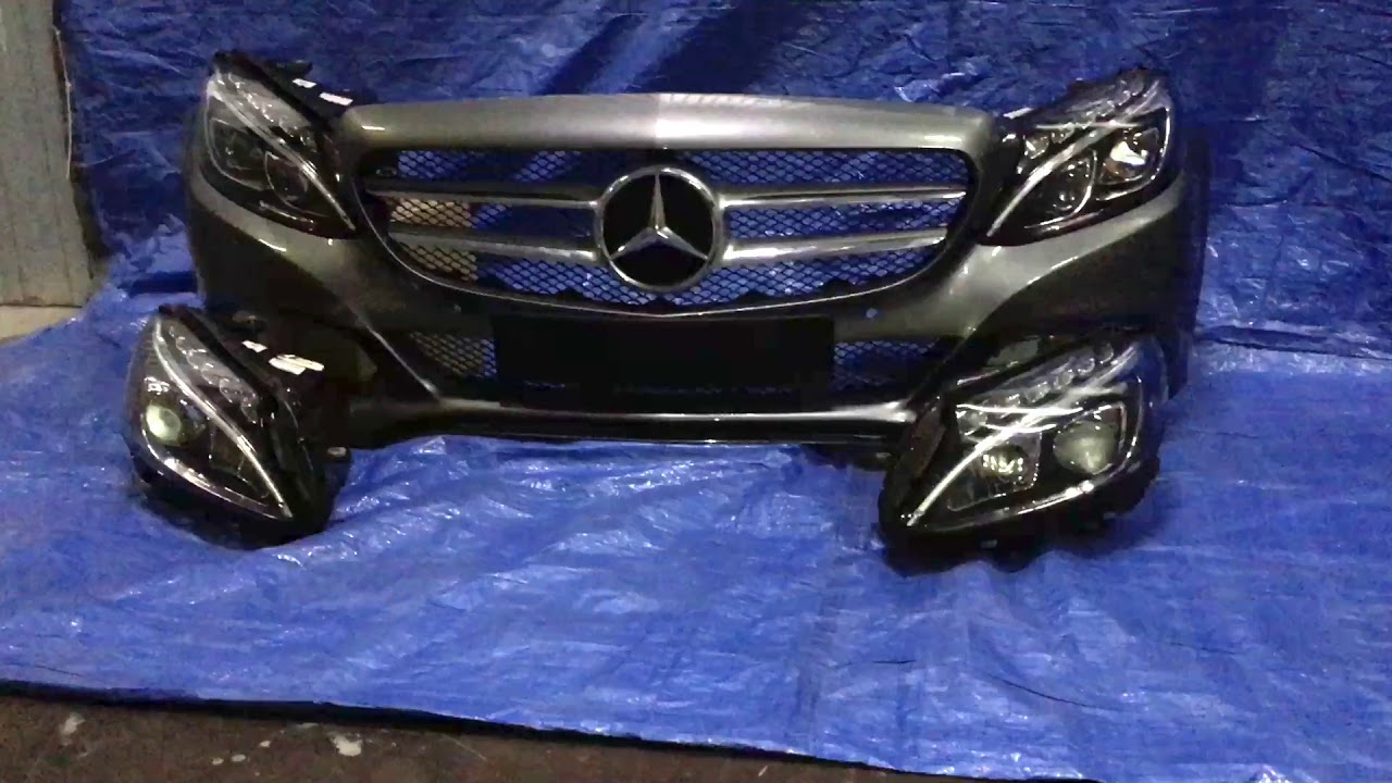 Задний бампер w205