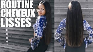 Ma routine pour lisser mes cheveux ELLE x Maile Akln