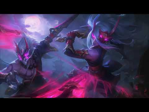 Live Wallpaper: League of Legends - Blood Moon Katarina & Master Yi