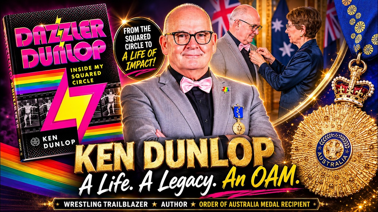 Pro Wrestling: How Ken Dazzler Dunlop OAM Wrestled Promoters Bigots ...