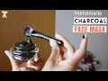 Diy  Charcoal Face  Mask Peel Off | Remove black heads fast | Get a fair skin