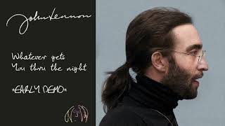 John Lennon - Whatever gets you truh the night *acoustic demo*