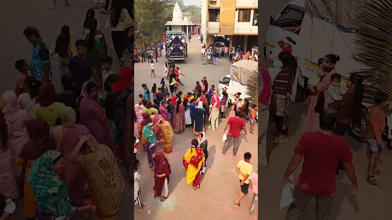 Srashti Puja 2026 | Divine Drone Shots #viral #shortvideo #firstvlog #silvassa #vlog #travelshorts