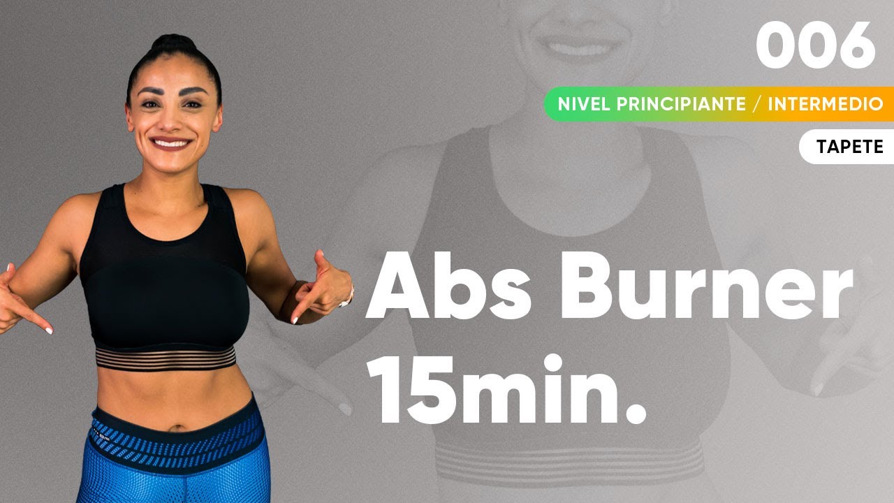 ¡Abs de acero! 🔥| Fortalece tu abdomen con este circuito de 15 minutos