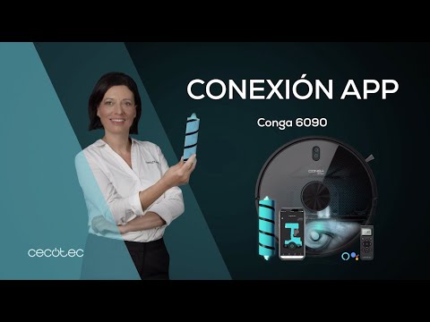Robot aspirador Conga 6090 Ultra Conexión App