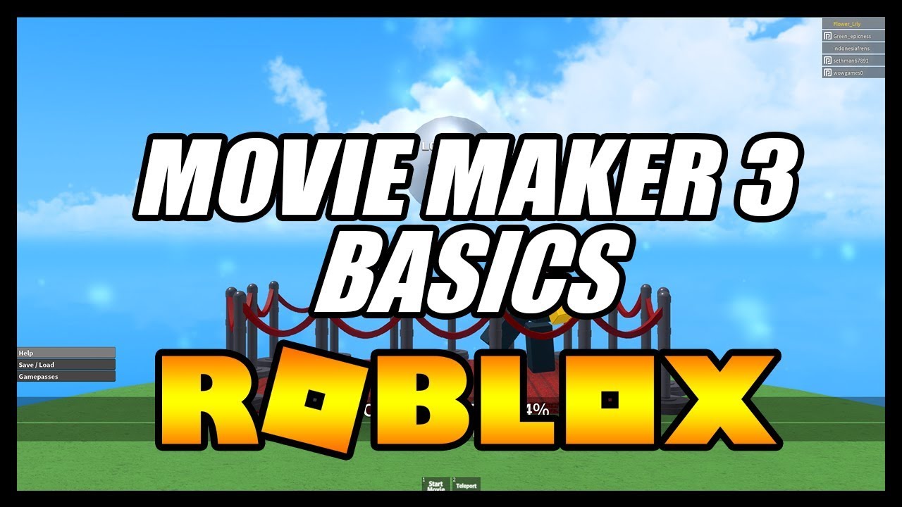 Movie Maker 3 Basic Tutorial (Roblox) - YouTube