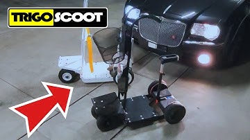 NEW: Mini Segway attachment Scooter - COOL: Hoverboard INMOTION extension cargo platform!