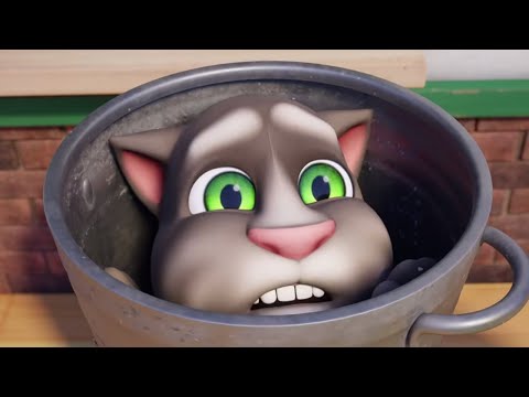 حلقات توم المتكلم القصيرة تحدي لعبة الغميضة الموسم 2 الحلقة 3