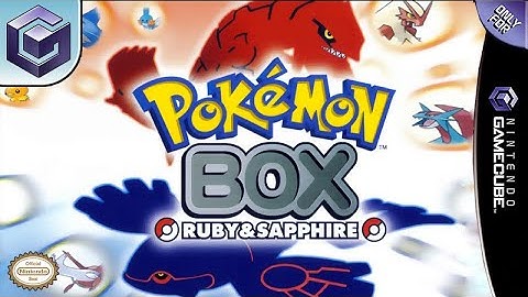 Longplay of Pokémon Box: Ruby and Sapphire