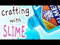 Making slime  elmers collection slime kit review