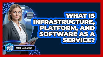 What Is Infrastructure, Platform, And Software As A Service?