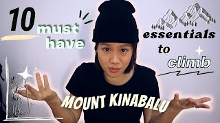 MOUNT KINABALU CHEATSHEET *more like personal preferences*