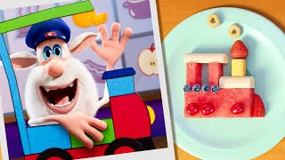 Booba ⭐ 🍉 Fruit Statue - Food Puzzle 🐭 Episodes collection 💚 Moolt Kids Toons Happy Bear