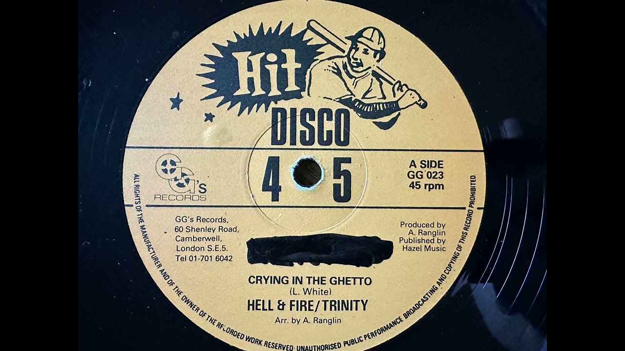 洋楽 Crying In The Ghetto / Hill&Fire Trinity Hell & Fire/Trinity - Crying In The Ghetto - YouTube
