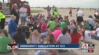 KCI conducts simulated emergency exercises