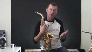 Saxophone Lesson - Lily Was Here chords
