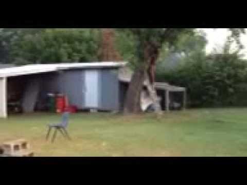Swing Chair stunt fail