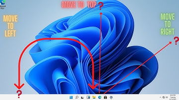 Windows 11 - Move Taskbar to Left, Center & Right Of the Screen, Customize Windows 11 Taskbar