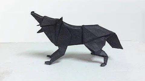 化け物折り方