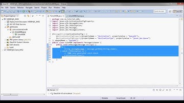 JMS 2.0 Tutorial - MDB + App Client + GlassFish 4.1 + Point to Point