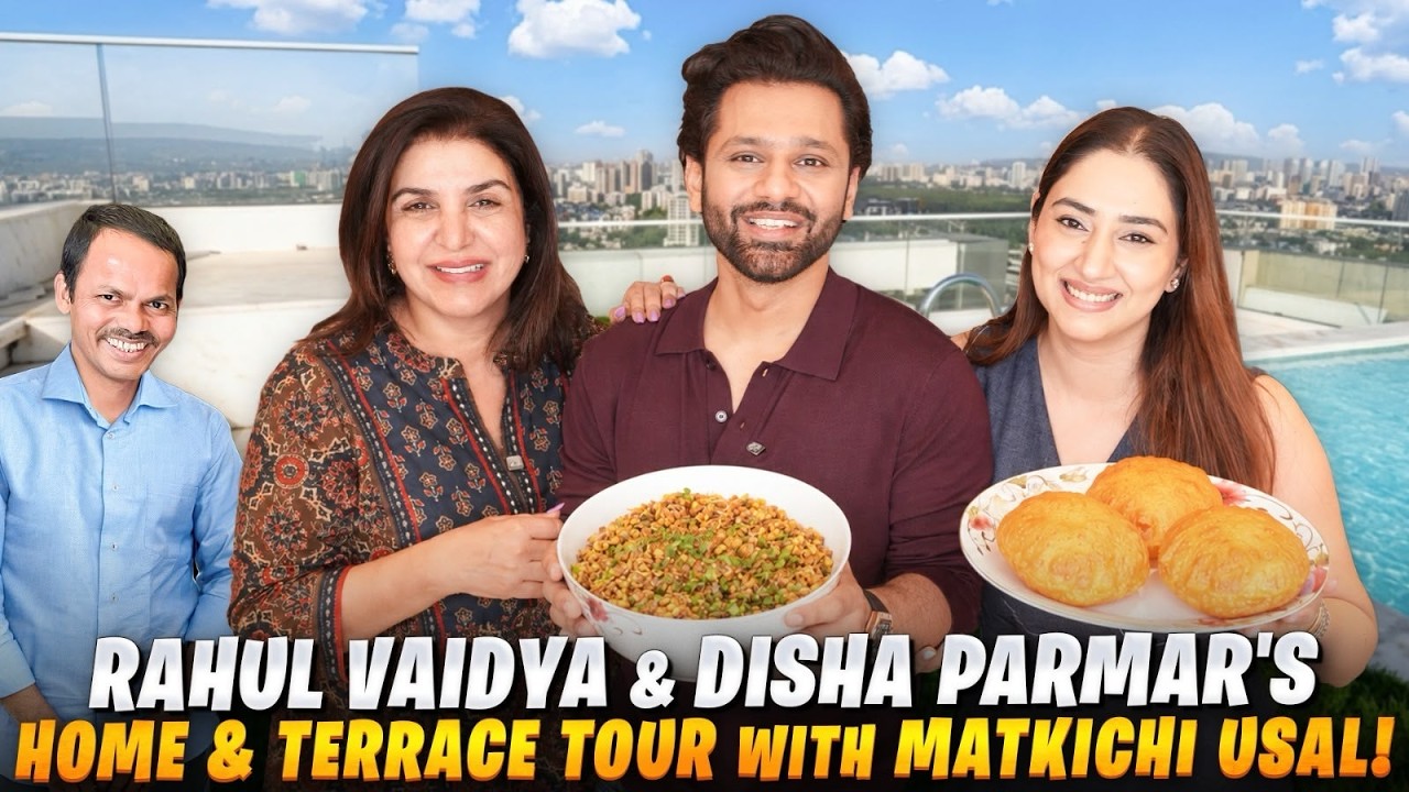 Rahul Vaidya & Wife Disha's Swanky New Home! Indian Idol Memories & Maa Ke Haath Ki Matki Chi Usal!