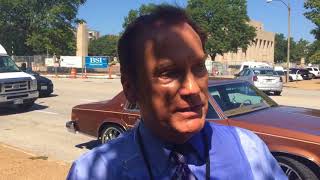 News reporter attacked at protest disturbed by actions of protesters