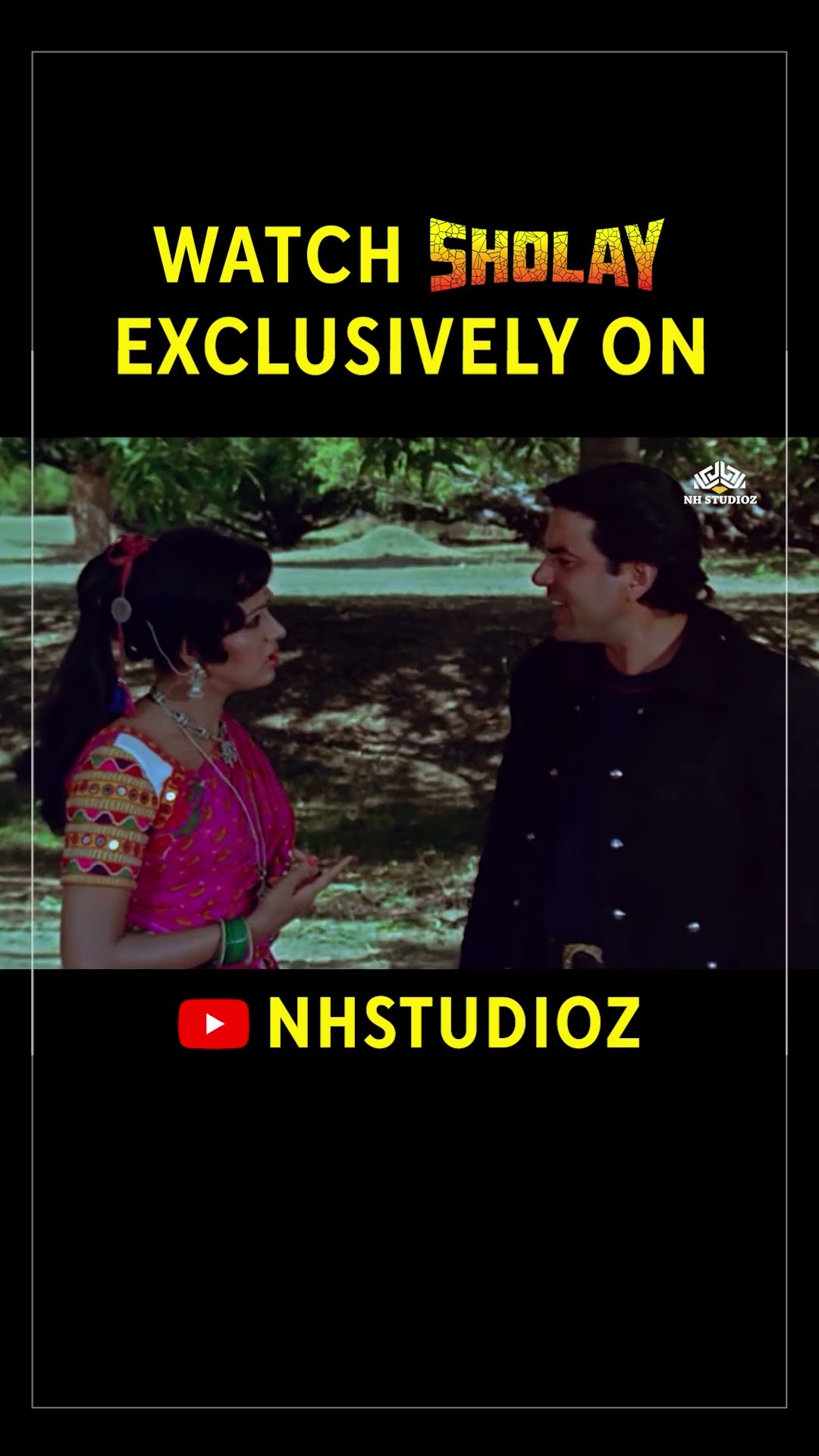 Watch #SHOLAY Full Movie | Exclusively @nhstudioz  | #amitabhbachchan #dharmendra #shorts