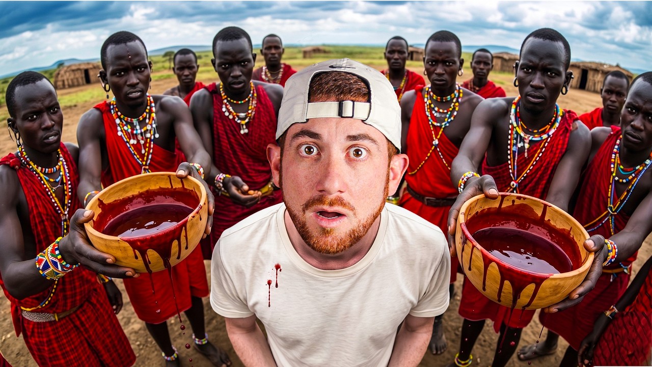 I Spent A Day With African Warriors (Maasai Tribe)