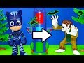 PJ Masks Catboy Finds Werewolf Costume in Spooky Transforming Towers