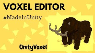 UnityVoxel: A voxel editor optimized for unity
