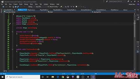 Death Scene - Game Over Screen - Continue/MainMenu Buttons