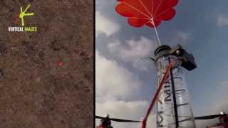 Emergency parachute system for UAV - Test