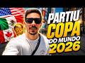 VLOG COPA DO MUNDO 2026 - DIA UM