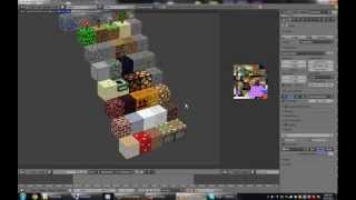 Minecraft: Blender Blocks Rig